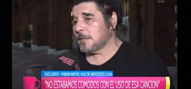 El hijo de Mercedes Sosa vs. Mirtha Legrand