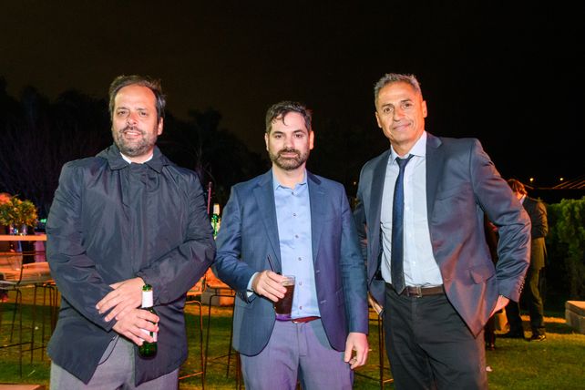 Iván D’alonso, Javier Marcus y Ernesto Antuña. Iván D’alonso, Javier Marcus y Ernesto Antuña.