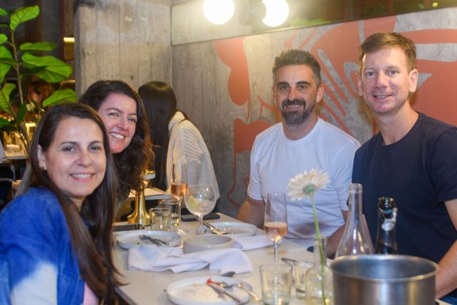 Yanina Boillos, Danisa Catalá, Pablo Sebastiani y Patricio Peralta
