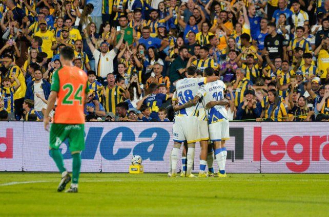 Central logró tres puntos importantes ante Banfield. Fue el segundo triunfo en el Gigante en lo que va del torneo.