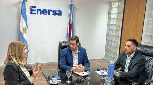 Enersa y la Municipalidad coordinan obras de iluminación y energía solar en Paraná