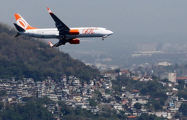 Gol indicó que los 145 pasajeros con destino a São Paulo fueron evacuados a salvo y asignados en otros vuelos. (foto archivo)