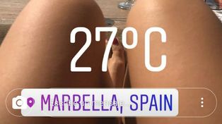 Evangelina Anderson deslumbró con un video que la muestra de espaldas en bikini
