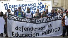 Los docentes universitarios se movilizarán en estos días. Los docentes universitarios se movilizarán en estos días.