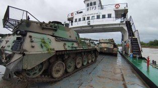 Ejercicio Soberanía: las impactantes maniobras que el Ejército realiza en Santa Fe con despliegue terrestre y fluvial