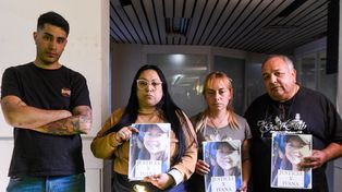 Daniel, las hermanas y el padre de Ivana piden por justicia