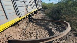 El calor hizo descarrilar un tren en Catamarca