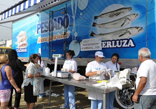 Llega pescado para todos a Paraná