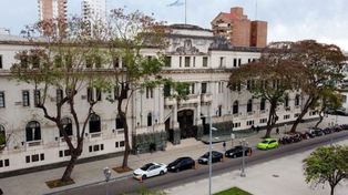 Los tribunales santafesinos, donde se ventila el caso del abuso sexual a la niña y donde el padre fue imputado.