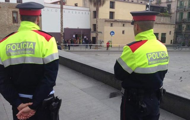 Una patrulla de los Mossos