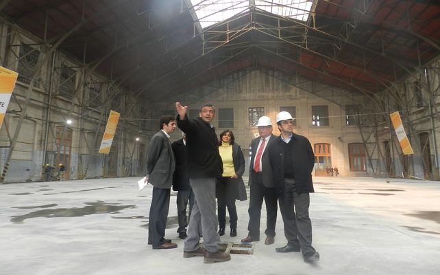 Avanzan las obras en la parte central de la Estación Belgrano