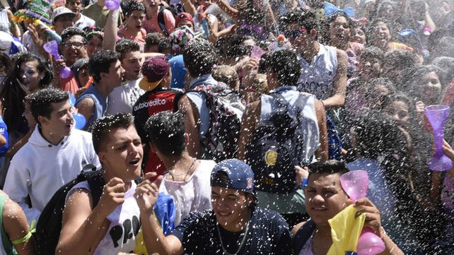 Los festejos estudiantiles suelen derivar en incidentes violentos.&nbsp;