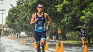 El santafesino Tadeo Baruffato finalizó en la tercera posición en la Copa Argentina de Triatlón.