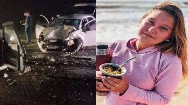 Brenda Rojas murió en el choque cerca de Urdinarrain. En las redes la despidieron con dolor.
