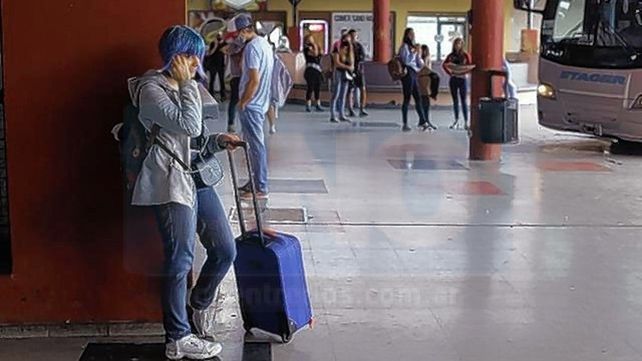Semana Santa: el movimiento en la terminal de ómnibus de Paraná