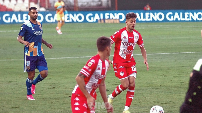 Federico Vera fue una de las figuras de Unión en el triunfo ante Boca.
