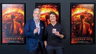 Tom Cruise fue al cine a bancar a las películas que competirán contra la suya.&nbsp;
