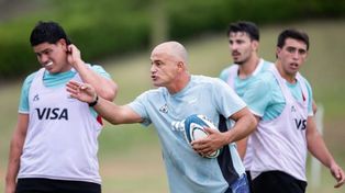 Entrenamiento de Los Pumitas con Nicolás Fernández Miranda al mando.