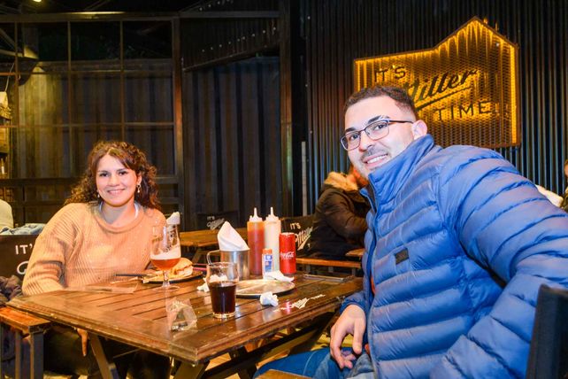 Lourdes Muñoz y Valentín Desabatt