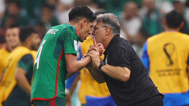 Edson Álvarez disputó dos partidos en el Mundial de Qatar 2022, frente a Polonia y ante Arabia Saudita.