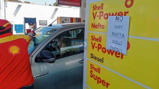Faltó combustible el fin de semana