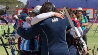 Tiro al arco: Argentina ganó el bronce en recurvo femenino por equipos en los Juegos Suramericanos