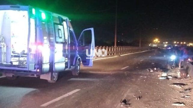 El accidente sucedió en la madrugada en la ruta 168 a la altura de La Guardia