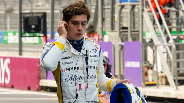 Franco Colapinto ya se prepara para una nueva carrera.