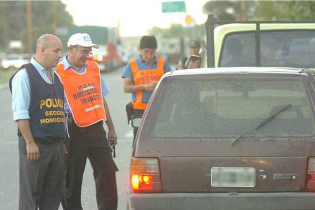 Se retuvieron 82 vehículos en operativos de tránsito del fin de semana
