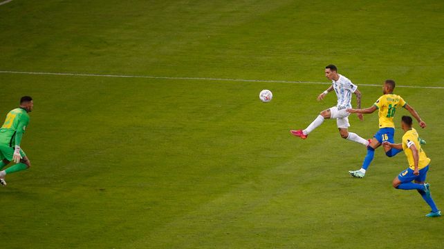 Di María sella con su golazo ante Brasil la final de la Copa América.&nbsp;