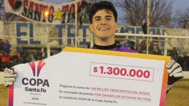 El arquero Gian Piaggio firmará su primer contrato profesional en Colón