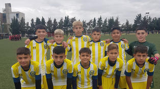 La categoría 2012 que le ganó 1 a 0 a Newells en Infantiles de AFA.