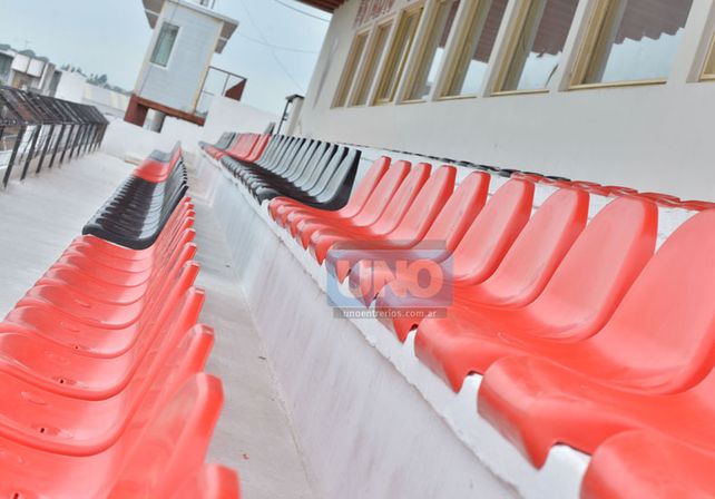 En la zona de platea preferencial hay nuevas butacas.  Foto UNO/Juan Manuel Hernández