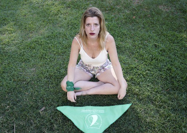 Miranda Postiglione forma parte de la red de socorristas que asisten a las mujeres que deciden abortar.