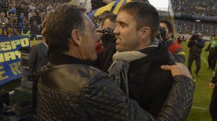 Ayer nomás. Miguel Angel Russo dirigiendo a Vélez y Eduardo Coudet al frente del canalla se vieron las caras en 2015 en el Gigante.&nbsp;