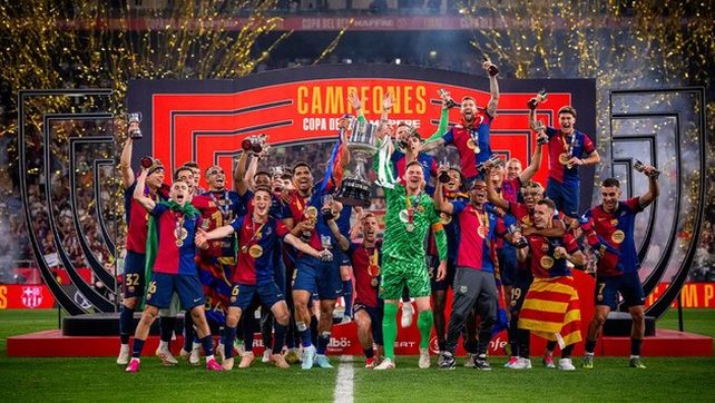 El Barcelona se consagró campeón de la Copa del Rey 2025