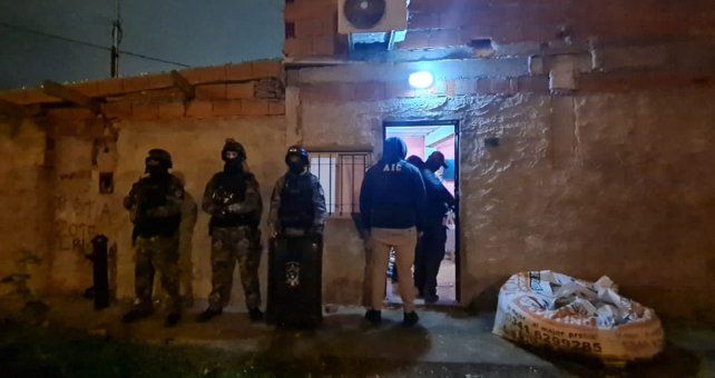 Parte de la banda fue apresada el martes en varios allanamientos en zona sur.