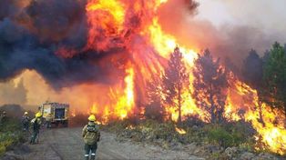 Incendios en Chubut: hallaron calcinado al peón rural que estaba desaparecido