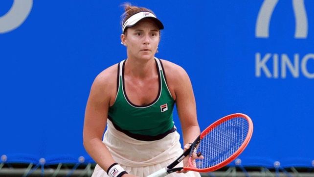 Nadia Podoroska no pudo dar el salto y cayó en las semifinales del torneo que se juega en China.