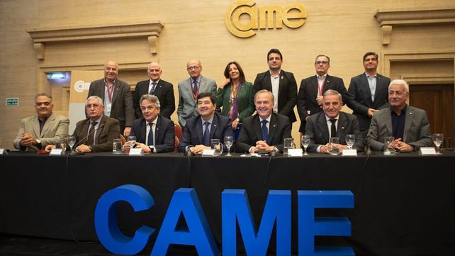 Ricardo Diab en representación de la Confederación Argentina de la Mediana Empresa (Came) fue uno de los participantes de la reunión de ayer en el Ministerio de la Producción.