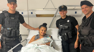 Policías asistieron un parto en un patrullero en las primeras horas del año