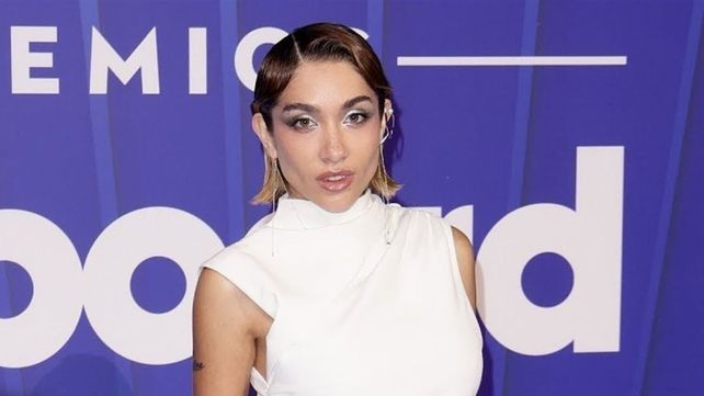 María Becerra fue la única representante argentina en la ceremonia de los Premios Billboard a la Música Latina 2024