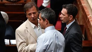 Oscar Zago, desplazado de la presidencia del bloque libertario por una movida organizada por Martín Menem y Karina Milei.&nbsp;