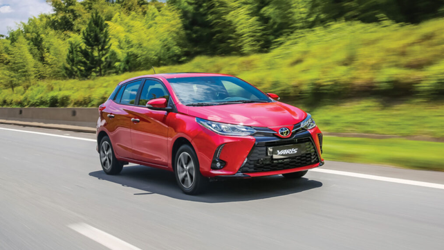 Toyota se impuso a sus competidores con el modelo Yaris al frente.