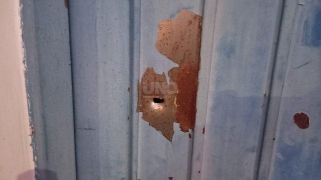 El lugar en dónde ocurrió el ataque en barrio Chalet