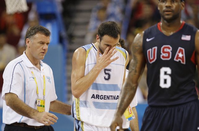Argentina no pudo ante EEUU y ahora s&oacute;lo le queda pelear por el bronce