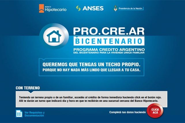 Créditos de viviendas: hubo más de 500.000 consultas en sólo 24 horas