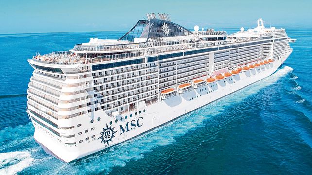Gigante de los mares.&nbsp; El MSC Fantasia
