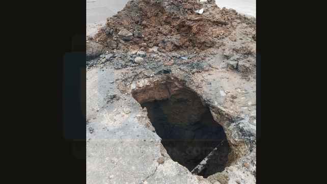 Por reparaciones cortan el tránsito en calle 25 de Junio de Paraná