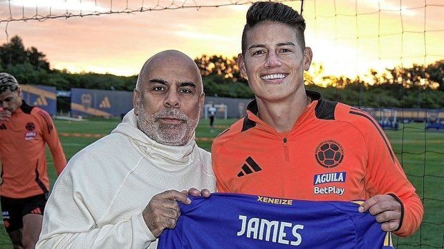 Chicho Serna quiere a James Rodríguez en Boca Juniors: Sería un sueño.
